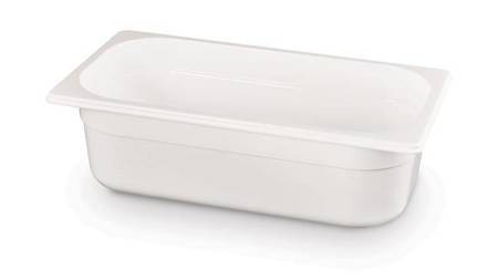 HENDI 862575 GN1/3-100 white polycarbonate container