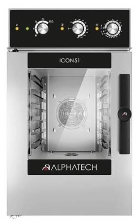 ICCM061E combi steamer | 6x GN 1/1 | ICON51 Alphatech by Lainox | manual control