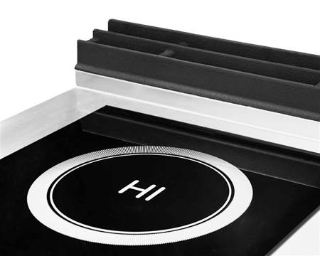 Induction cooker | 2-burner | 7 kW | 230V | open base | 900 line | RQ.PLS.9IND010