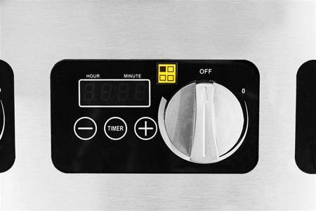 Induction cooker | 4-burner | 12 kW | 400V | open base | line 700 | RQ.PLS.7IND020