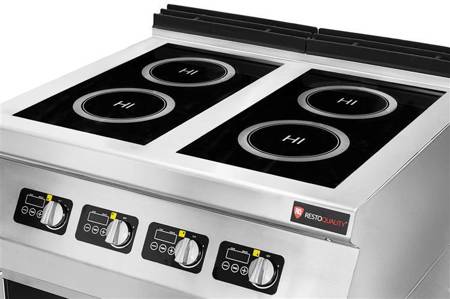 Induction cooker | 6-burner | 21 kW | 400V | open base | 900 line | RQ.PLS.9IND030