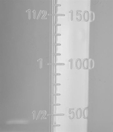 JUG WITH MEASURING CUP 3000ML TRANSPARENT | YG-07287