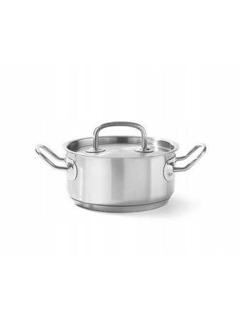 Kitchen Line low pot with lid, capacity.1.5 l, fi.160x(H)75 mm HENDI 836002