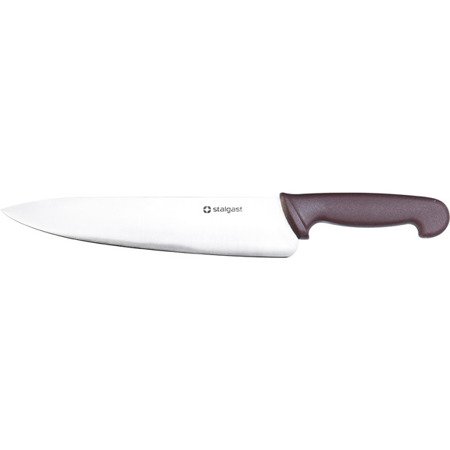 Kitchen knife, HACCP, brown, L 250 mm 281256 STALGAST