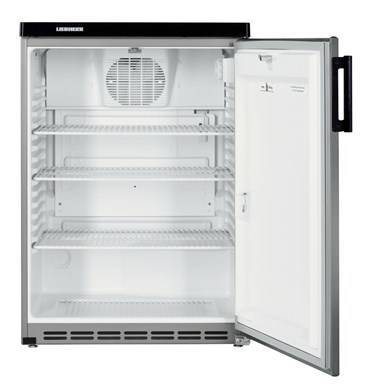 LIEBHERR 1-door 160 l stainless steel undercounter refrigerator | FKvesf 1805 LIEBHERR