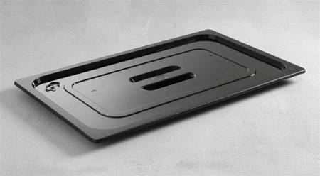 Lid for GN1/3 containers in black polycarbonate HENDI 862933