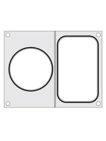 Matrix for Hendi sealing machine for tray without division 178x113 mm + p HENDI 805657