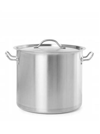 Medium pot with lid Budget Line, capacity.32 l, fi.400x(H)260 mm HENDI 832851