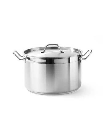 Medium pot with lid Profi Line, capacity.10 l, fi.280x(H)170 mm HENDI 831502