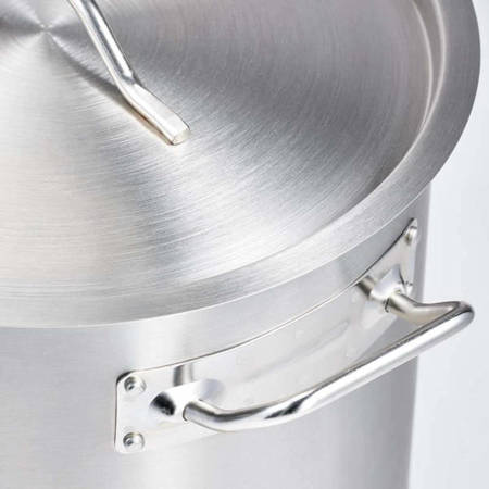 Medium pot with lid, steel, O 280 mm, V 11.1 l 012285 STALGAST