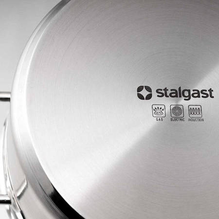 Medium pot without lid, steel, O 280 mm, V 10 l STALGAST 012281