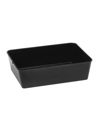 Melamine meat container black, 280x210x60 mm HENDI 568804
