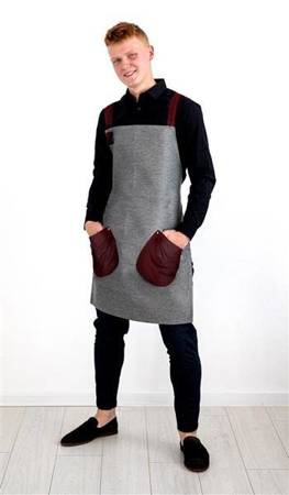 Men's cooking apron | Femte line | 21-4FM