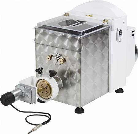 Pasta machine with cutter | 8 kg/h | batch of 2.5 kg dough | MPF2.5NC