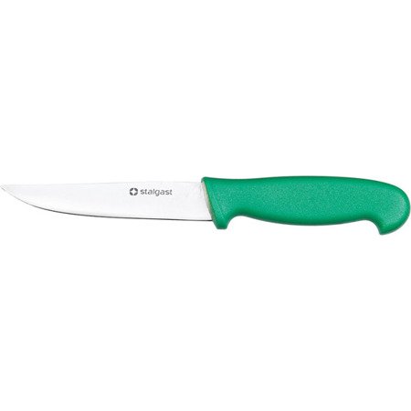Peeling knife, universal, HACCP, green, L 100 mm 285092 STALGAST