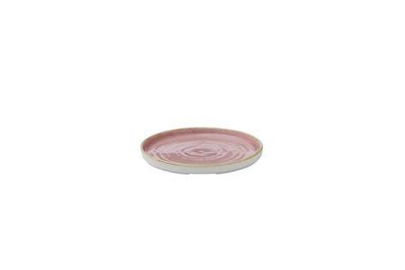 Petal Pink 210 mm high rim plate Churchill | SPPSWP211