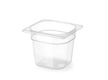 Polypropylene container GN 1/6-100 176x162 mm HENDI 880425