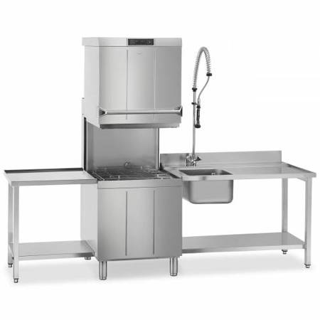 Professional hooded dishwasher - SMEG HTY615D