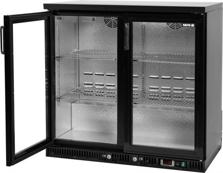 REFRIGERATED DISPLAY CASE FOR BOTTLES 2-DOOR | YG-05355