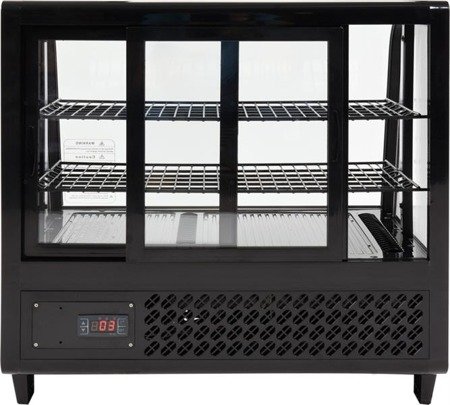 Refrigerated display case 100L 68x45x67 BLACK | YG-05020