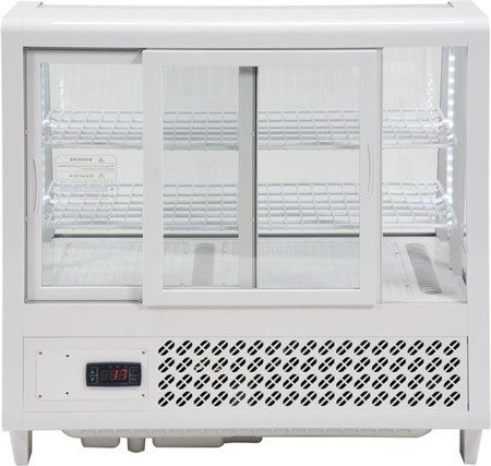 Refrigerated display case 100L 68x45x67 WHITE | YG-05021