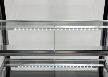 Refrigerated display case 300L 65x80x144 BLACK | YG-05040