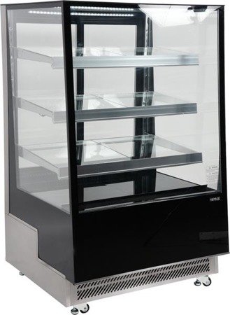 Refrigerated display case 400L 90x80x144 BLACK | YG-05045