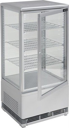 Refrigerated display case 78L 42x38x96 SILVER | YG-05057