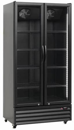 Refrigerated glazed cabinet 776 l | LED | SD826BE