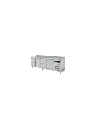Refrigerated table with drawers 700 mm GN 1/1 ESSENZIAL LINE ETP-7-225-16 D