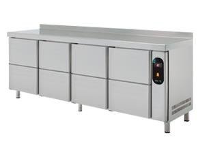 Refrigerated table without aggregate with drawers 600 mm ESSENZIAL LINE ETP-6-222-08 R D