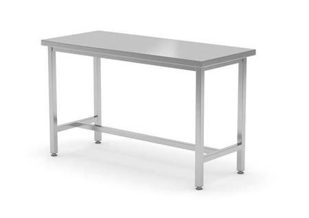 Reinforced center table without shelf - welded, with dimensions. 1600x800x85 HENDI 814932