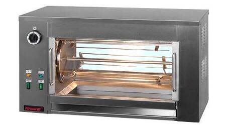 Rotating electric rotisserie 12 chicken, 7.5kW 000.OE-12NC Kromet