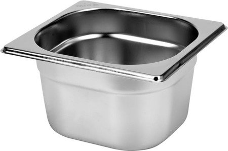 STAINLESS STEEL CATERING CONTAINER GN 1/6 100 | YG-00291