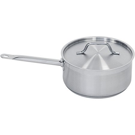 Saucepan with lid, steel, O 240 mm, V 5 l 015242 STALGAST
