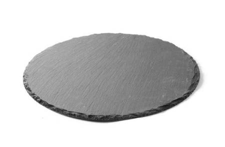 Slate plate - round set of 2 pcs. ¶. 200 mm HENDI 424612