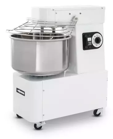 Spiral mixer 32 l with fixed head and bowl | HENDI 1I054010