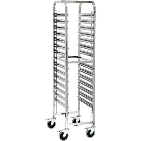 Stainless steel transport cart, 14x GN 2/1 662211 STALGAST