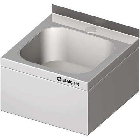 Steel washbasin, built-in, 400x410x240 mm 610001 STALGAST