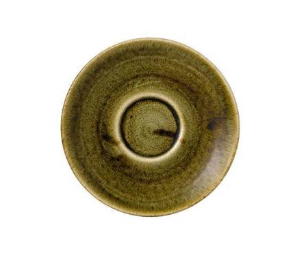 Stonecast Plume Green 156mm Churchill saucer | PLGRCSS1