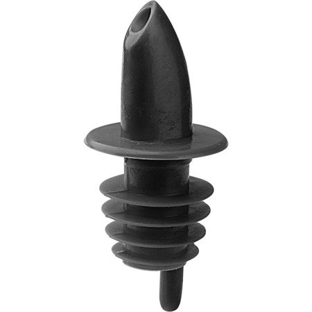 Stopper with tube plastic black 475975 STALGAST