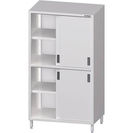 Storage cabinet,sliding door 1100x700x2000 mm STALGAST MEBLE 981657110