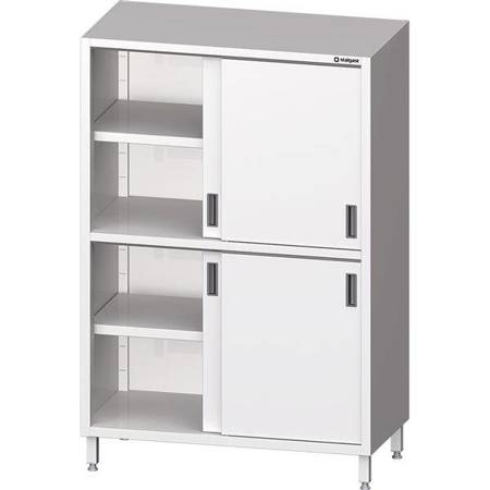 Storage cabinet,sliding doors 1100x700x1800 mm STALGAST MEBLE 981647110