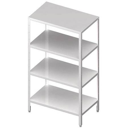 Storage rack,full shelves 1100x500x1800 bolted STALGAST MEBLE 981885110