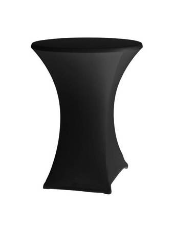 Symposium round tablecloth, black, O700-850 mm HENDI 813836