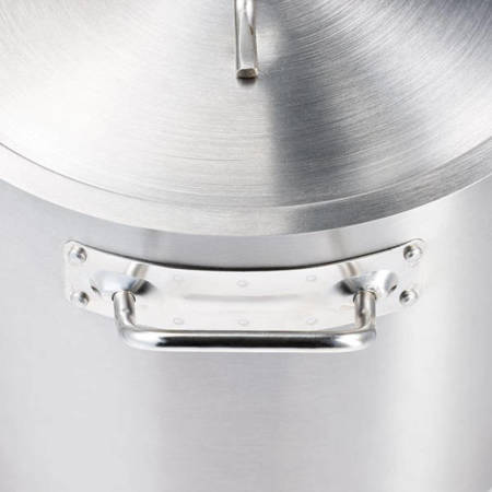 Tall pot with lid, steel, O 280 mm, V 15.4 l 011285 STALGAST