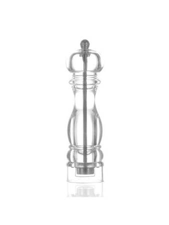 Toscana 21 cm plastic salt mill, transparent HENDI 469361