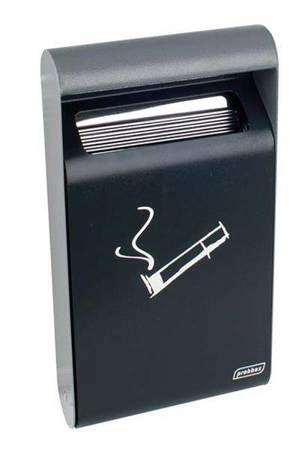 Wall mounted ashtray 3l - with 1.5l insert HENDI 440032