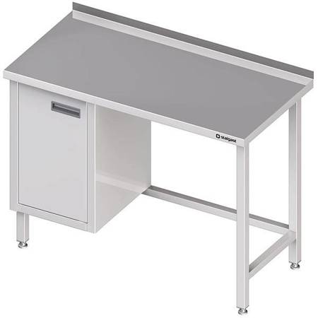 Wall table with cabinet (L),without shelf 1100x600x850 mm STALGAST MEBLE 980486110