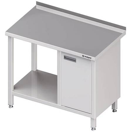 Wall table with cabinet (P),and shelf 1000x600x850 mm STALGAST MEBLE 980516100